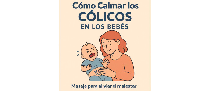 Cómo calmar los cólicos en los bebés